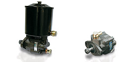 B2V Pompes à palettes avec valves de régulation de débit et de limitation de pression incorporées